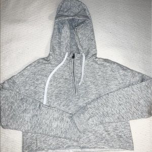Hollister cropped hoodie